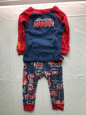 12-18 Months Baby Gap Firetruck Lounge Set; Firetrucks, Hydrants, & ladders